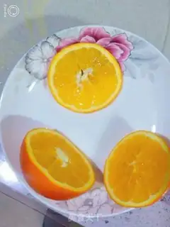 Make Orange cream step 1