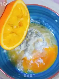 Make Orange cream step 3