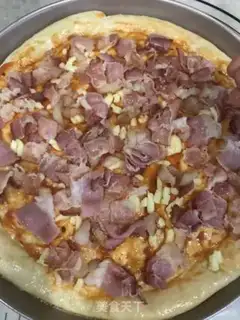 Make Shrimp bacon pizza step 6