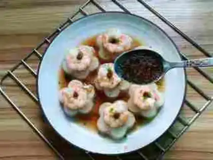 Make Radish shrimp ball step 7