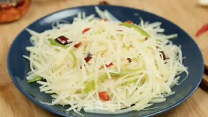 Make Spicy potatoes step 8