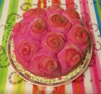 Make Simulation of rose bread step 18