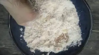 Make Homemade peach cakes step 2