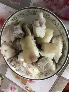 Make Bean hog feet step 0