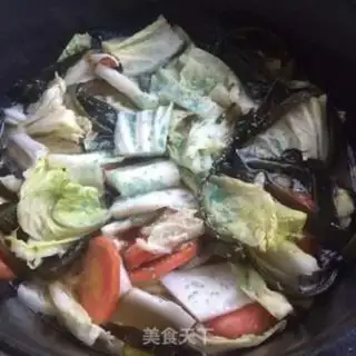 Make The bellow sea veggie pan step 5
