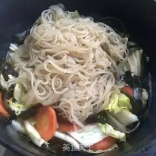 Make The bellow sea veggie pan step 6