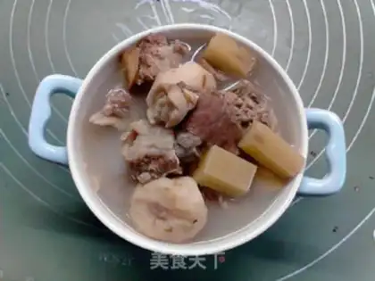 Make Horse hooves, cane, lamb chop soup step 16