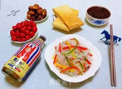 Make The white radish with pepper step 13