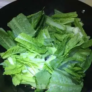 Make Garlic fried leaves step 4