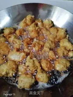 Make Shrimp riceballs step 2
