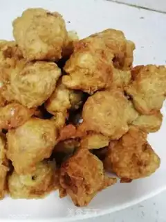 Make Shrimp riceballs step 3