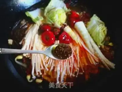 Make Spicy crystal powder step 8