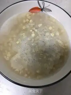 Make Honey oatmeal step 1