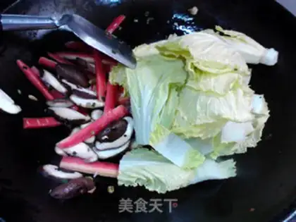 Make Triple cabbage tofu soup step 9