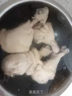 Make The cold lemon hand tore the chicken step 1