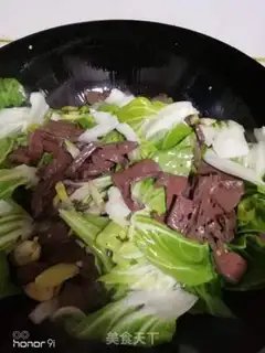 Make Creamed duck blood step 4