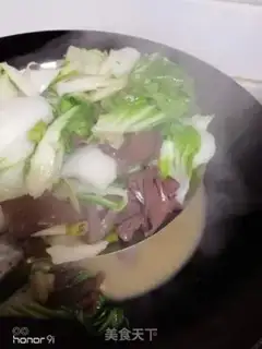 Make Creamed duck blood step 5
