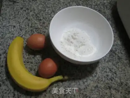Make Banana omelet step 0