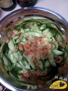 Make cucumber with rice step 2