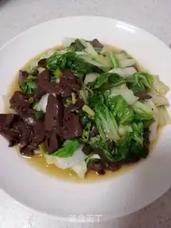 Make Creamed duck blood step 7
