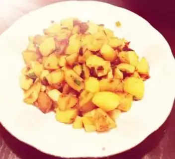 Make Curry potato abalone step 5