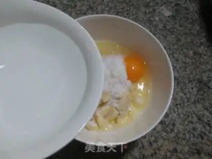 Make Banana omelet step 5