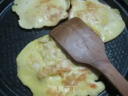 Make Banana omelet step 7