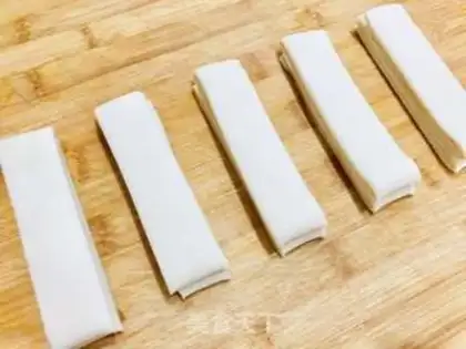 Make Poultry rolls step 9