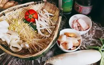 Make Old Tango radish step 0