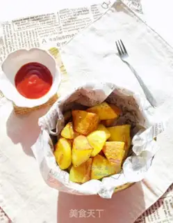 Make Gold Potato Cape step 7