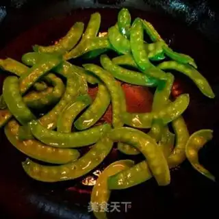 Make The squid fired Dutch beans step 6