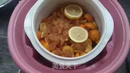 Make Ice cream and gold oranges step 2