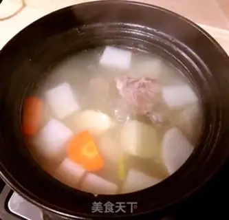 Make A lamb radish step 7