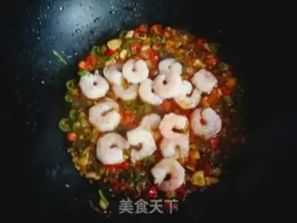 Make Shrimp doll food step 11