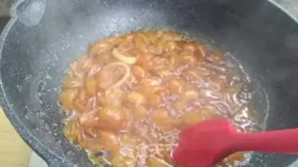 Make Ice cream and gold oranges step 5