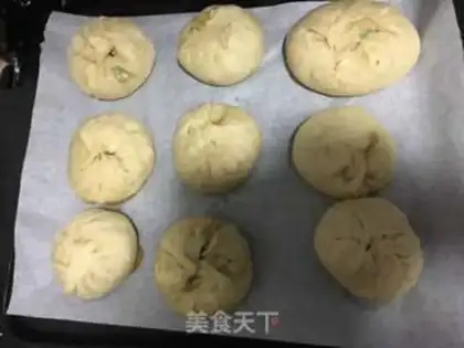 Make Garlic porridge buns step 41