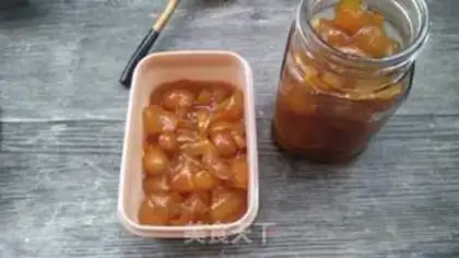 Make Ice cream and gold oranges step 6