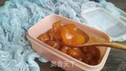 Make Ice cream and gold oranges step 7
