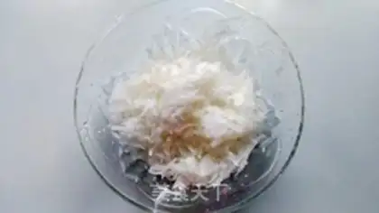 Make radish cake step 1