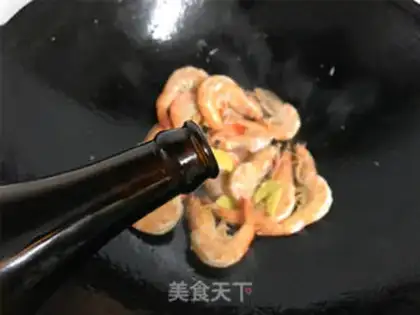 Make The spinach shrimp soup cake step 5