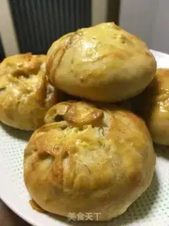 Make Garlic porridge buns step 48