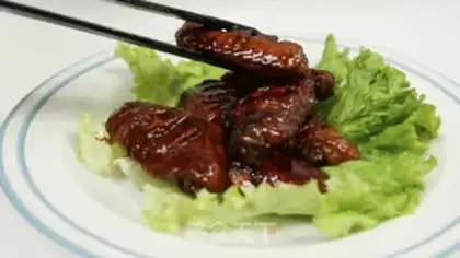 Make Coke chicken wings step 9