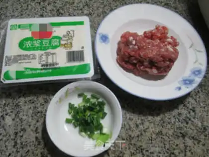 Make Meatball tofu soup step 0
