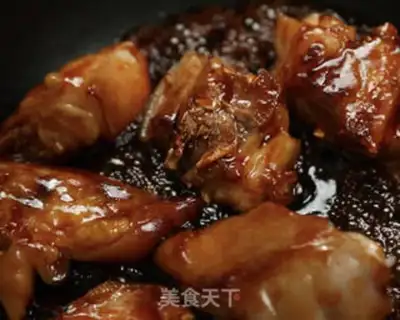 Make Red burning pig hoof step 5