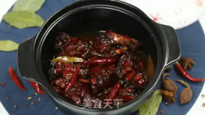 Make Red burning pig hoof step 9