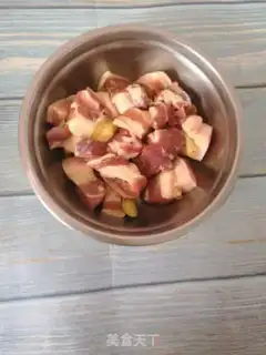Make Red meat step 0