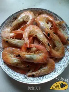 Make Microwave dry shrimp step 1