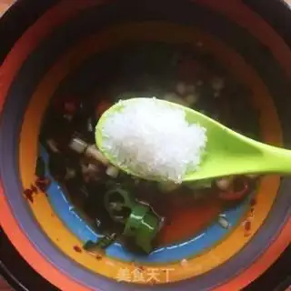 Make Sour spicy. Soup noodles step 1
