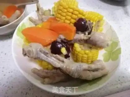 Make The chicken feet of radish step 2