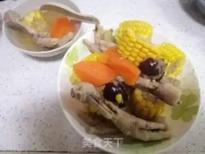Make The chicken feet of radish step 3
